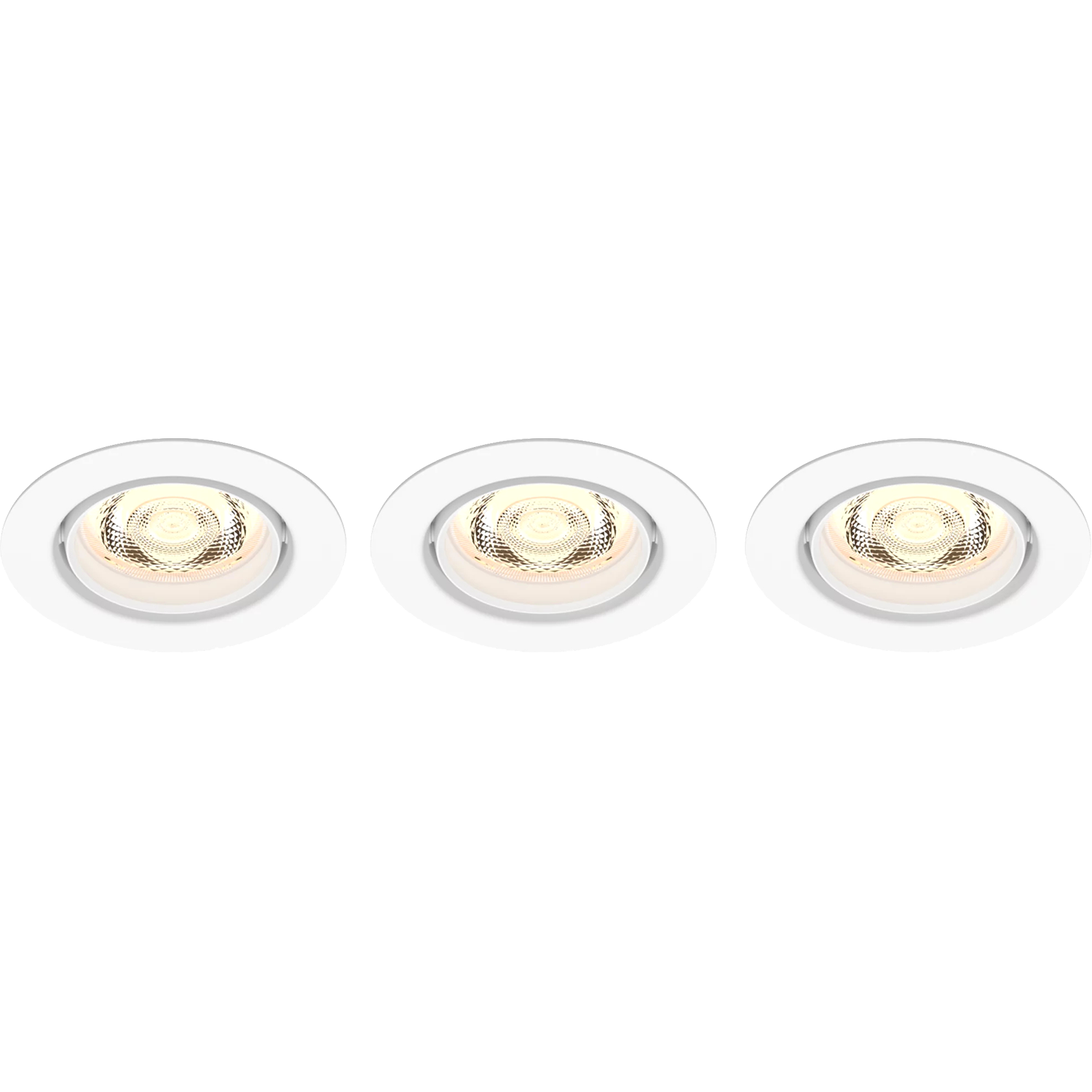 Встраиваемый светильник Philips/ Встраиваемые светильники IMPALA WGDIM SL264 RD 068 6W 27K WH 3PK