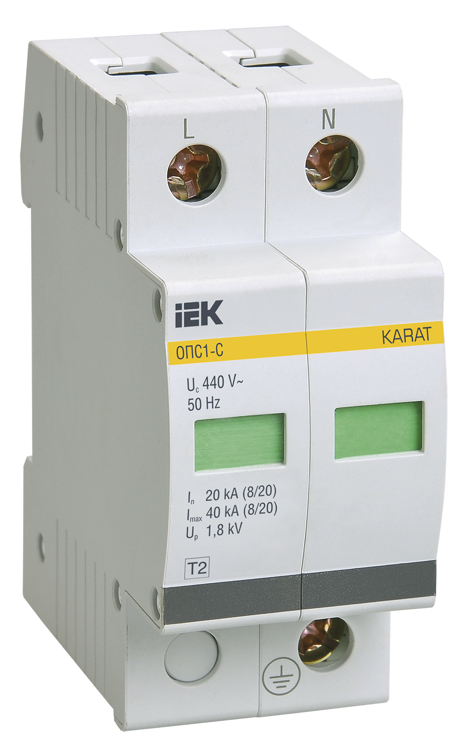 KARAT ОПС1-C УЗИП 2P In=20кА Un=400В Im=40кА IEK