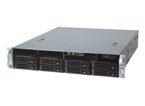 Ablecom CS-R25-41P CS-R25 with 12G HDD BP and 550w RPS