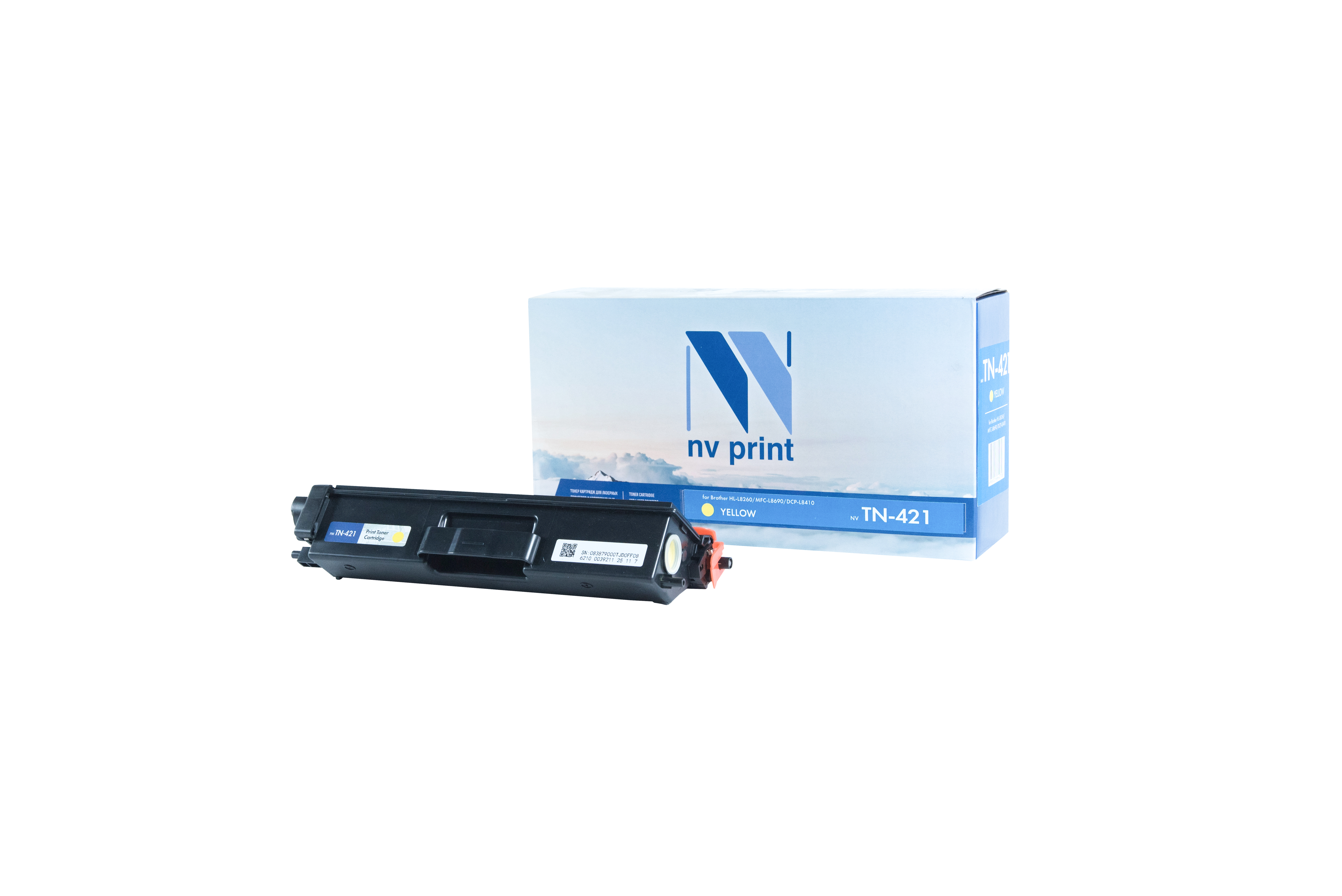 Картридж NVP совместимый NV-TN-421 Yellow для Brother HL-L8260/MFC-L8690/DCP-L8410 (1800k)