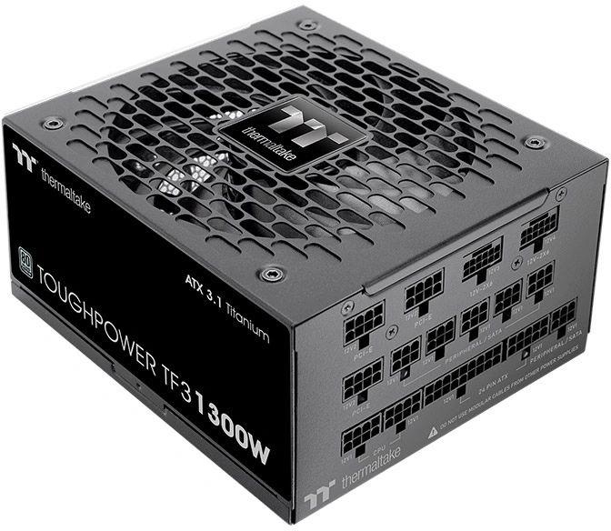 Блок питания ПК Thermaltake Toughpower TF3/1300W/Fully Modular/Non Light/Full Range/Analog/80 Plus Titanium/EU/100% JP CAP/All F