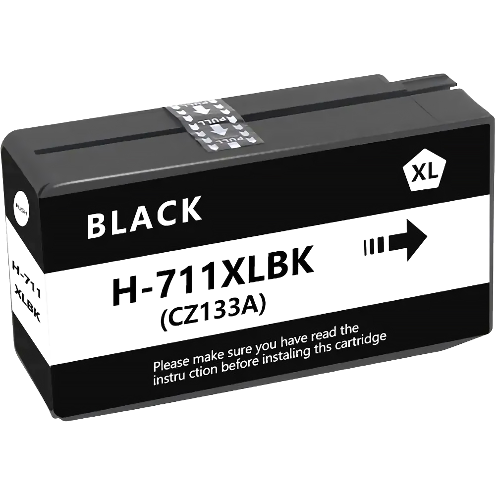 Струйный картридж NV Print 711 (NV-CZ133A) Black для HP Designjet T120/T520 (73 мл)