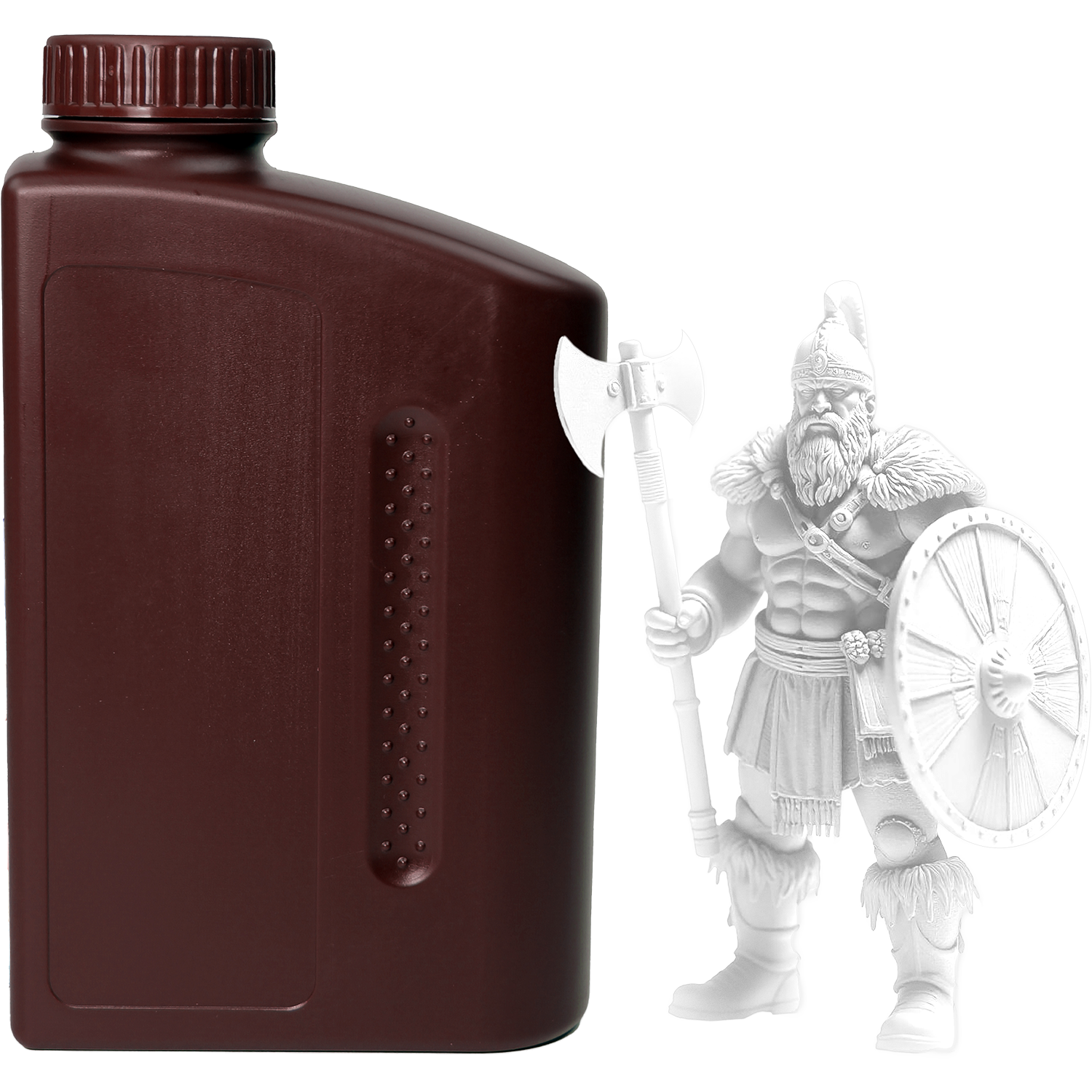-/ Фотополимерная смола NVPRINT High Temp Resin White для 3D печати 1 кг (бут)