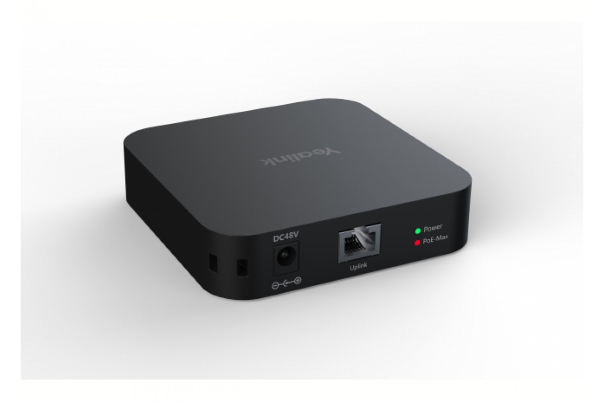 Коммутатор/ Yealink [RCH40 E2] PoE switch 4x 10/100/1000Mb 90Вт  / 2-year AMS [1303166]