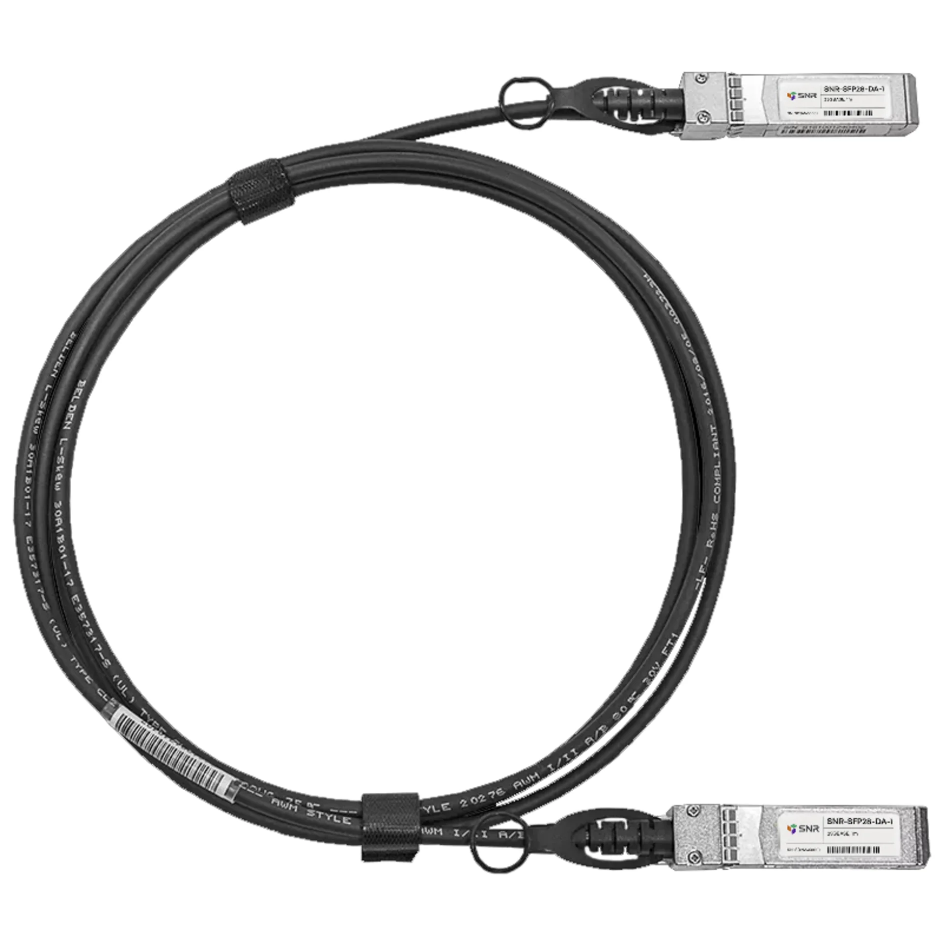 SNR SNR-SFP28-DA-1 Модуль 25G SFP28 Direct Attach, дальность до 1м