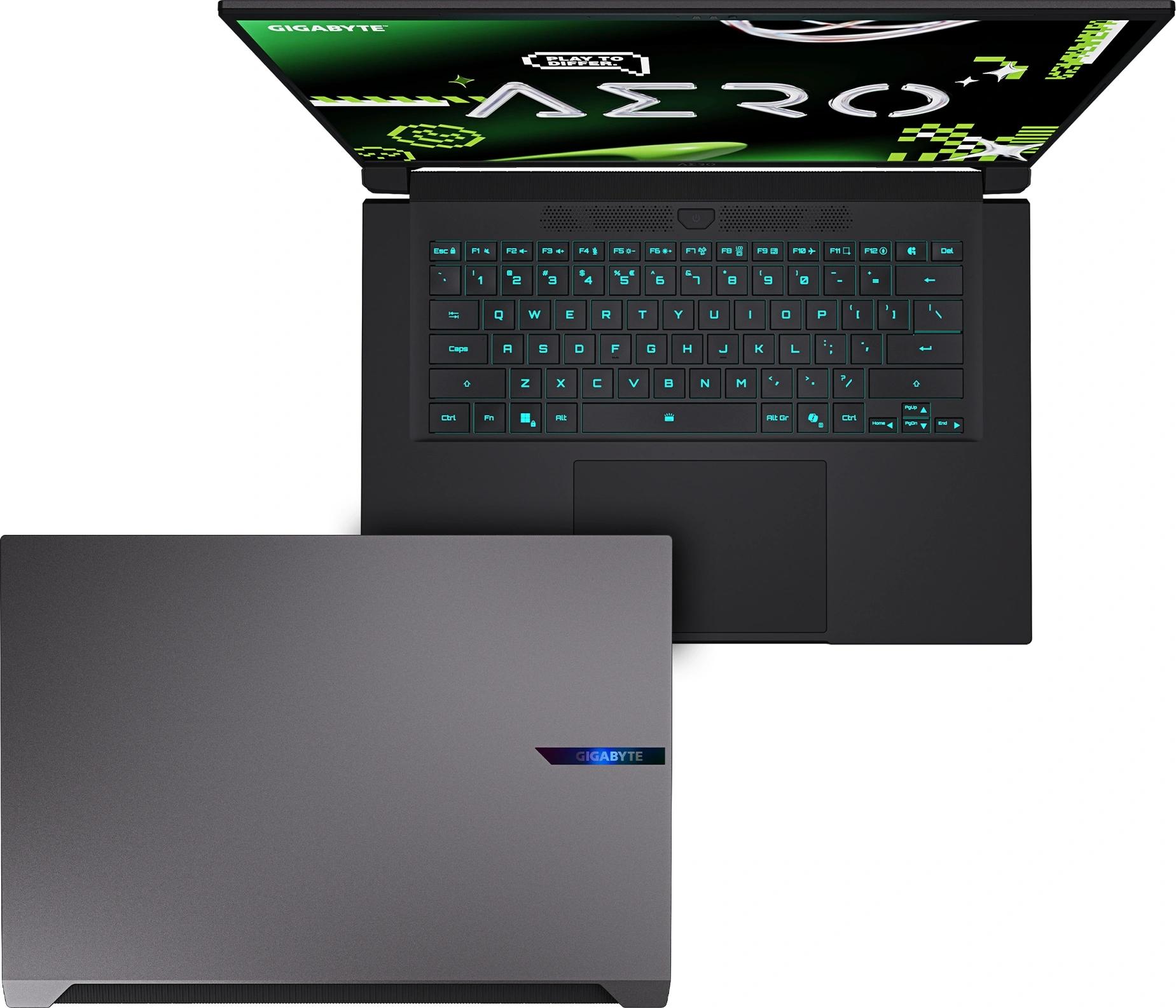 Gigabyte Aero X16 1VH [1VH93KZC94AD] Grey 16" {QHD+ Ryzen AI 7 350/16Gb/1Tb SSD/RTX5060 8Gb/DOS}