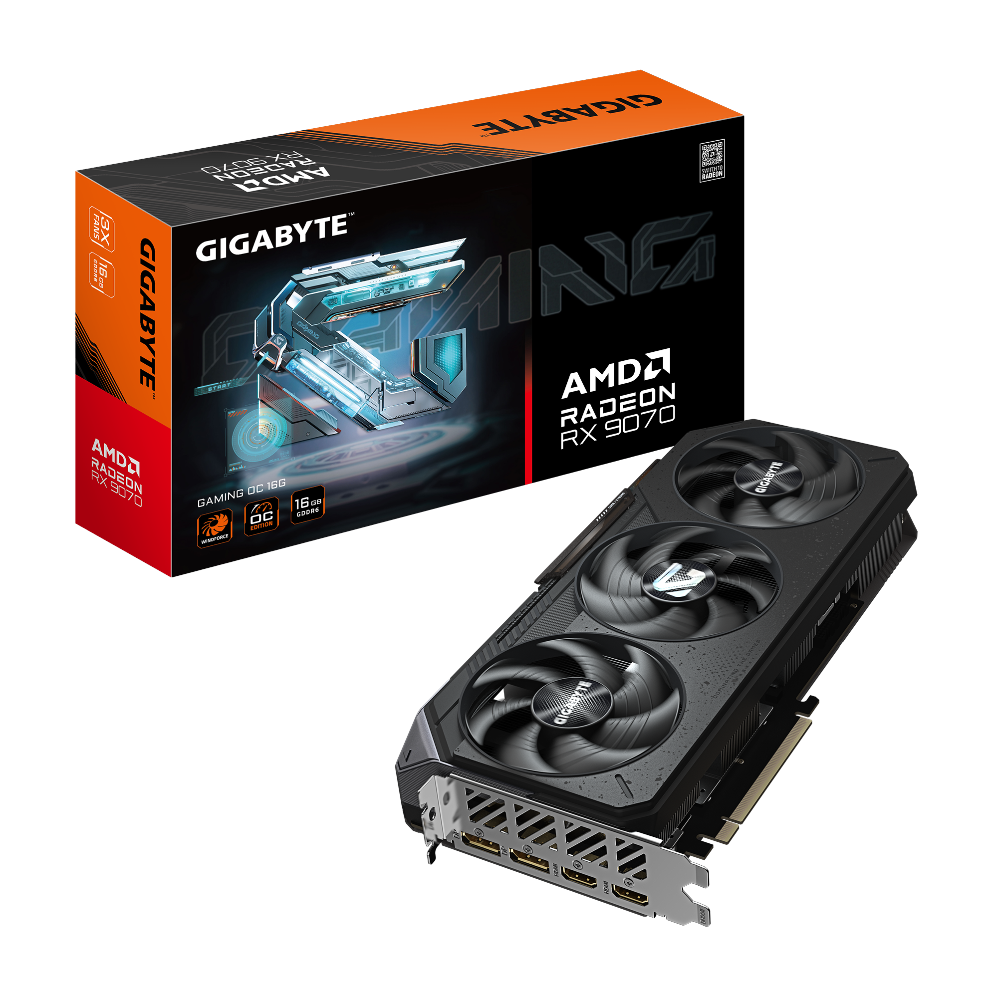 Gigabyte GV-R9070GAMING OC-16GD
