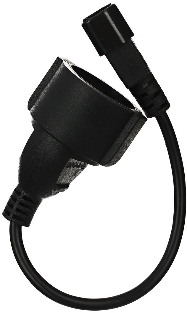 VCOM CE002-CU0.75-0.15M Кабель-переходник UPS->розетка VCOM (IE-320 C14 to Socket Type-F) 3Gx0,75mm VDE <CE002> [04895182274068]