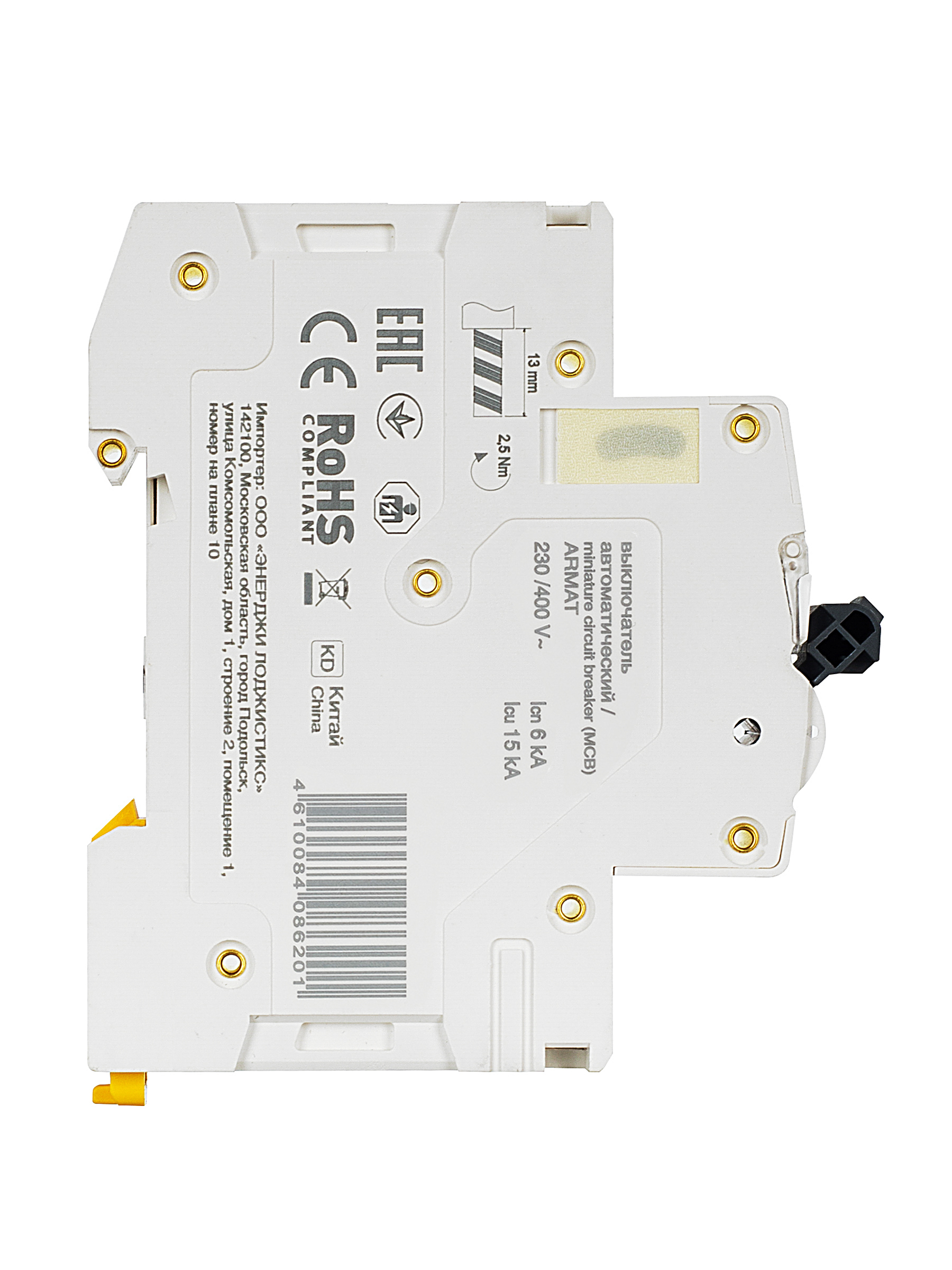 ARMAT Авт. выкл. M06N 1P D 16А IEK