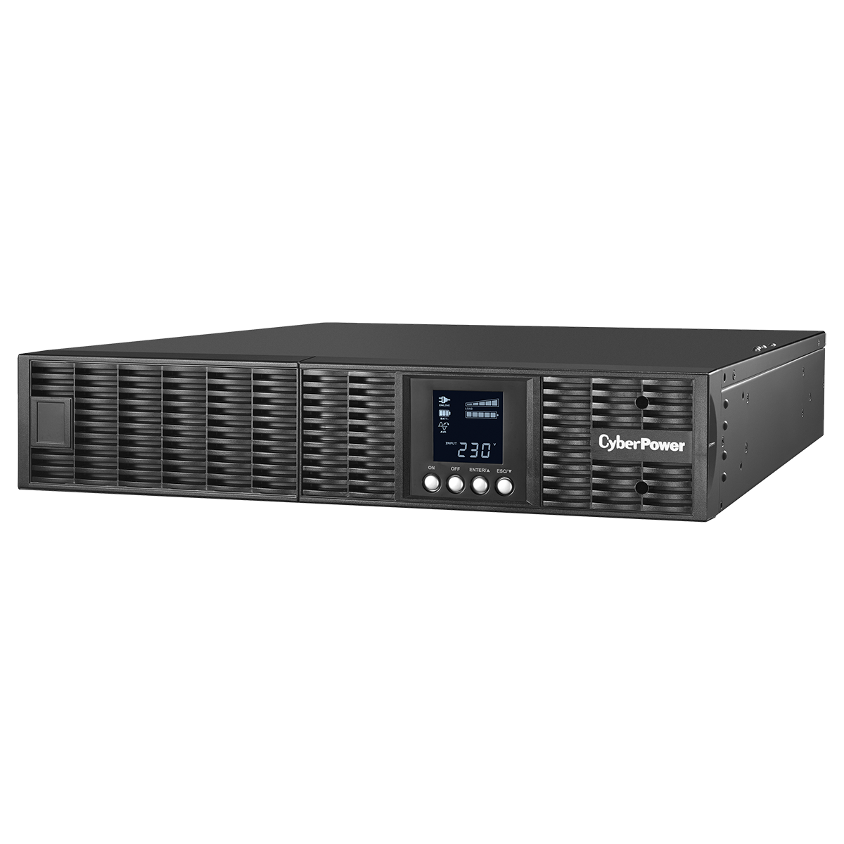 ИБП CyberPower OLS3000ERT2U {Online,  3000VA/2700W USB/RS-232/EPO/SNMPslot/RJ11/45/ВБМ (8 IEC С13, 1 IEC C19), 9Ач х6}