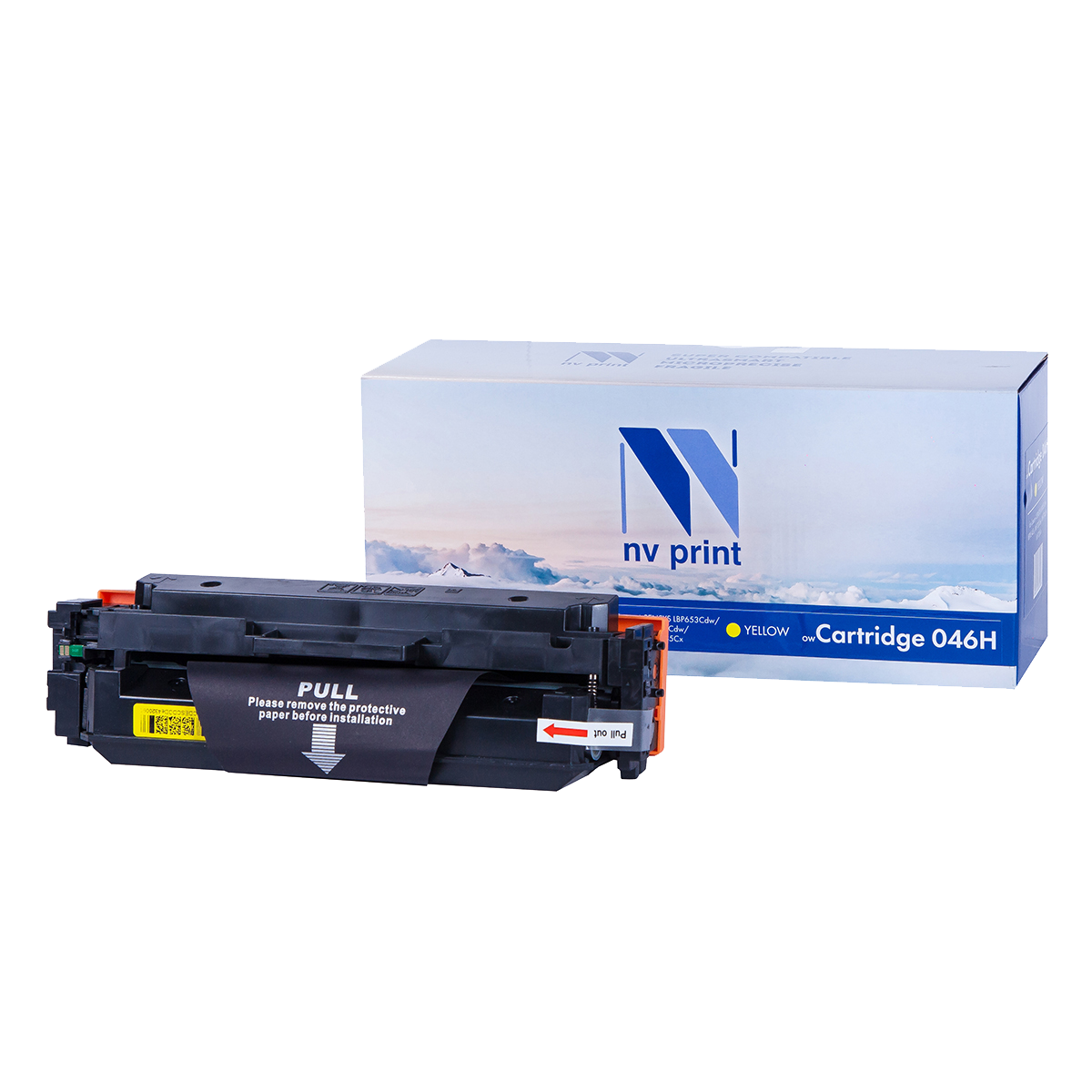 NV Print Cartridge 046H Y Картридж для Canon LBP-653/654/MF732/734/735, Yellow, 5K