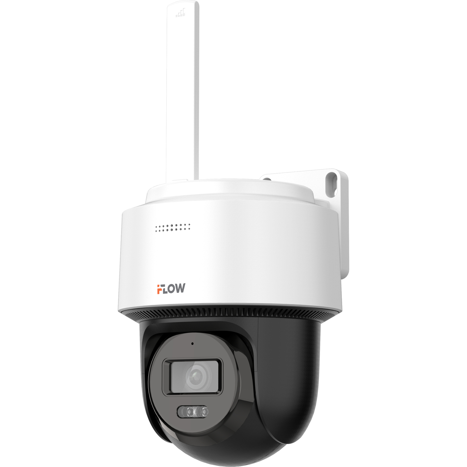 4Мп поворотная IP-камера с гибридной Smart-подсветкой до 30м и WiFi, 1/3 CMOS, объектив 2.8мм, угол 94, мех ИК-фильтр, 0.01лк@F2.0, H.265/H.264/MJPEG, двойной поток, 2560 1440 @20к/с, DWDR HLC BLC 3D DNR, ИК-подсветка и подсветка белым светом до 30м,  авто
