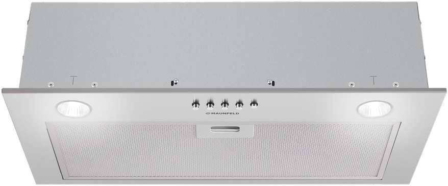 ВЫТЯЖКА MAUNFELD CROSBY SINGL 60 INOX/ Тип: полновстраиваемая, Цвет: нержавеющая сталь, Управление: кнопочное, Ширина, мм: 598, Полная потребляемая мощность, Вт: 190, Количество скоростей: 3, Максимальная производительность, м3/ч: 850, Диаметр воздуховода, мм: 120, Площадь кухни: до 30 м2, Уровень шума, Дб: 48, Освещение, Вт: светодиодное 2х3, В комплекте: инструкция на русском языке В опции: угольный фильтр CF140C - 2шт