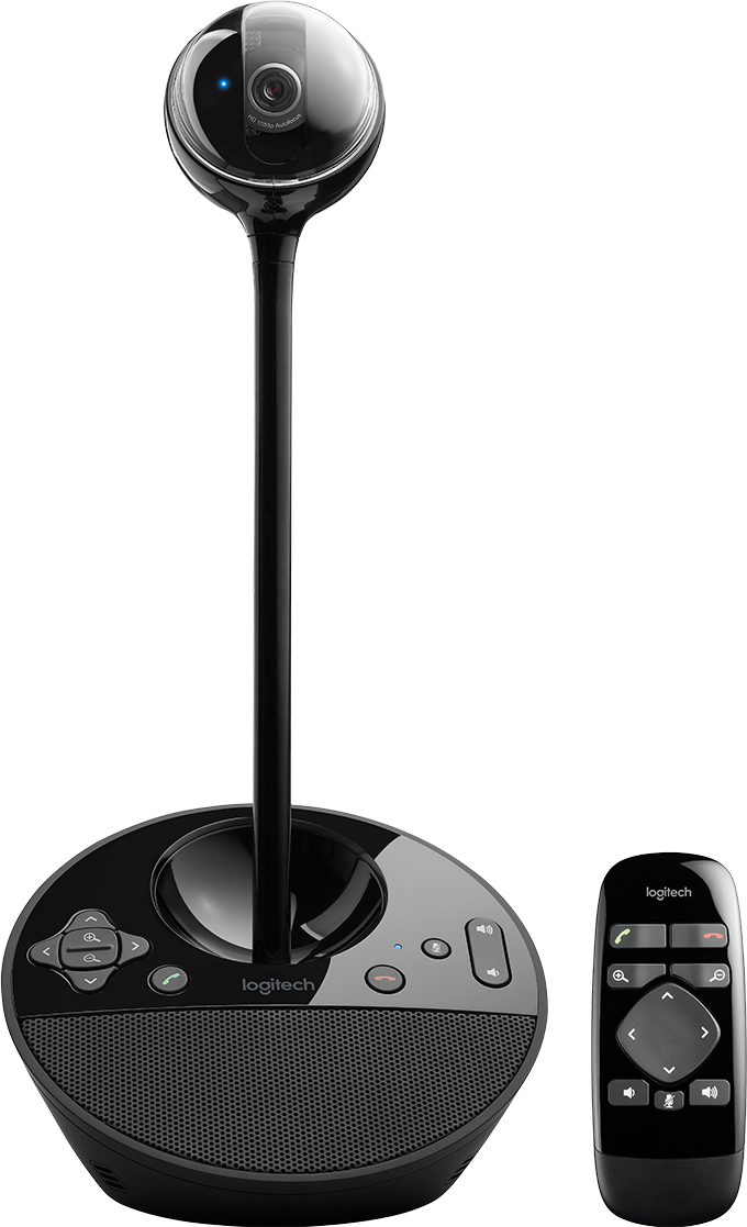 960-000867 Logitech ConferenceCam ВСС950 { USB2.0, 1920*1080, 3Mpix,  Mic, Black}