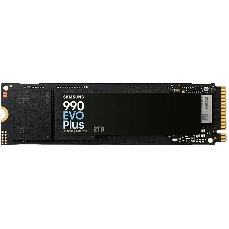 Samsung SSD 2Tb 990 EVO Plus M.2 MZ-V9S2T0BW NVMe 2.0, PCIe 4.0 x4, V-NAND TLC