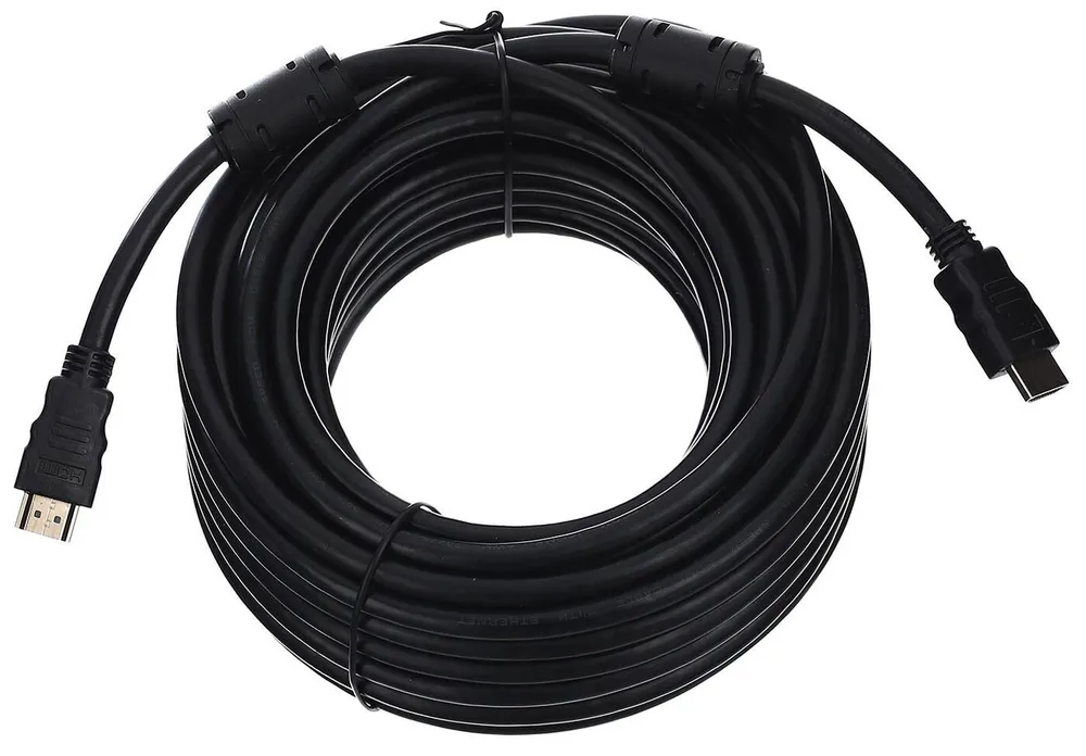 Telecom Кабель HDMI 19M/M 1.4V+3D , 15м 2 фильтра