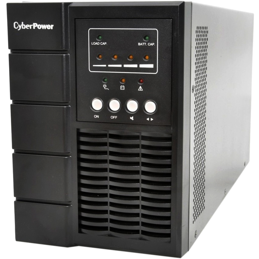 ИБП CyberPower OLS2000E {Online, Tower, 2000VA/1800W USB/RS-232/SNMPslot ( (4 IEC C13) NEW, 12В/7 Ач х 6}