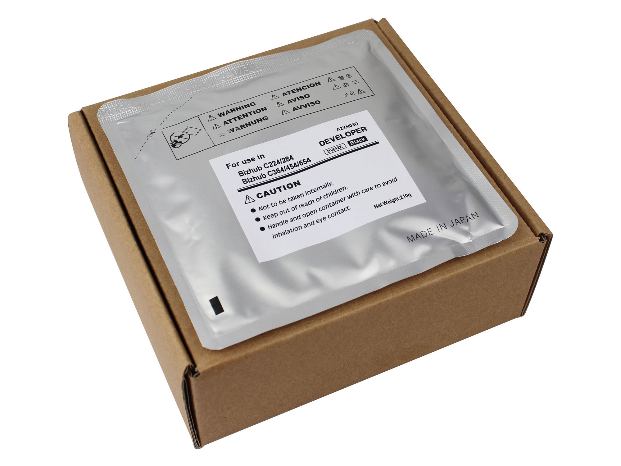 Девелопер Cet CET8125 (A2XN03D) для Konica Minolta Bizhub C224/C284/C364/C454/C554 590000стр.