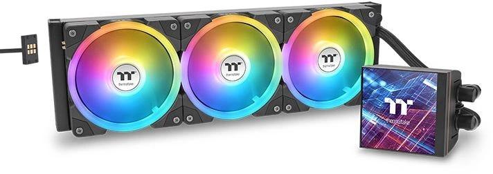 Система охлаждения жидкостная Thermaltake MAGFloe 420 Ultra ARGB CL-W451-PL14SW-A LGA1200/1700/1851/AM4/AM5 (360W, 3*140mm, 500-2000rpm, 81.6CFM, 34.5