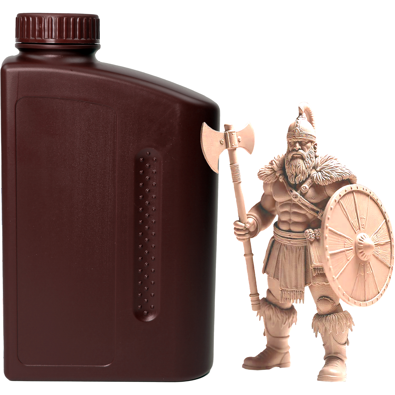 -/ Фотополимерная смола NVPRINT PA Like Resin Beige для 3D печати 1 кг (бут)