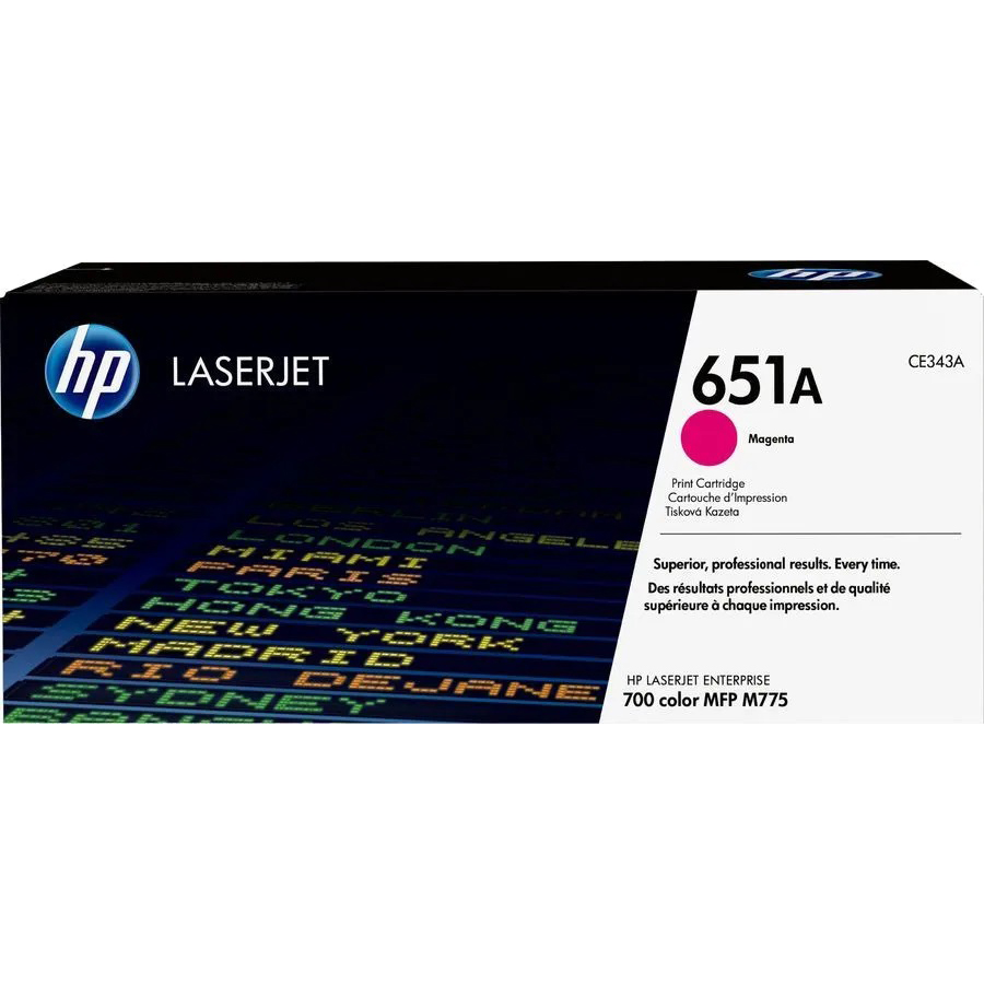 HP CE343A Картридж 651A ,Magenta{LaserJet 700 Color MFP 775, Magenta, (16000стр.)}