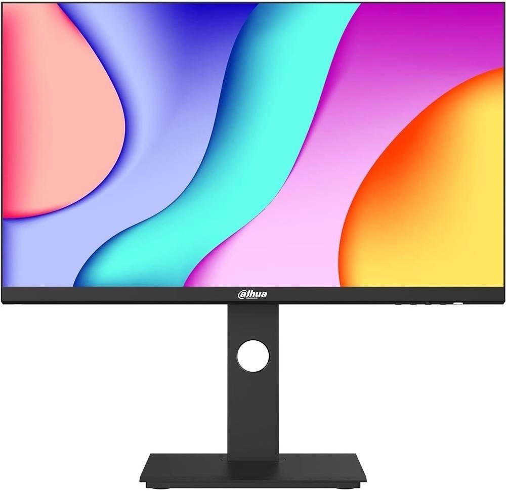 Dahua DHI-LM27-U401A 27"(16:9) UHD монитор IPS. E-LED  3840?2160 300 кд/м2 1000:1 178°/178°  5 мс  60Гц, Цвет: 1.07Млрд (10 бит) HDMIx1, DPx1, Type Cx1, USB-Ax2, USB-Bx1. Регулировка по высоте