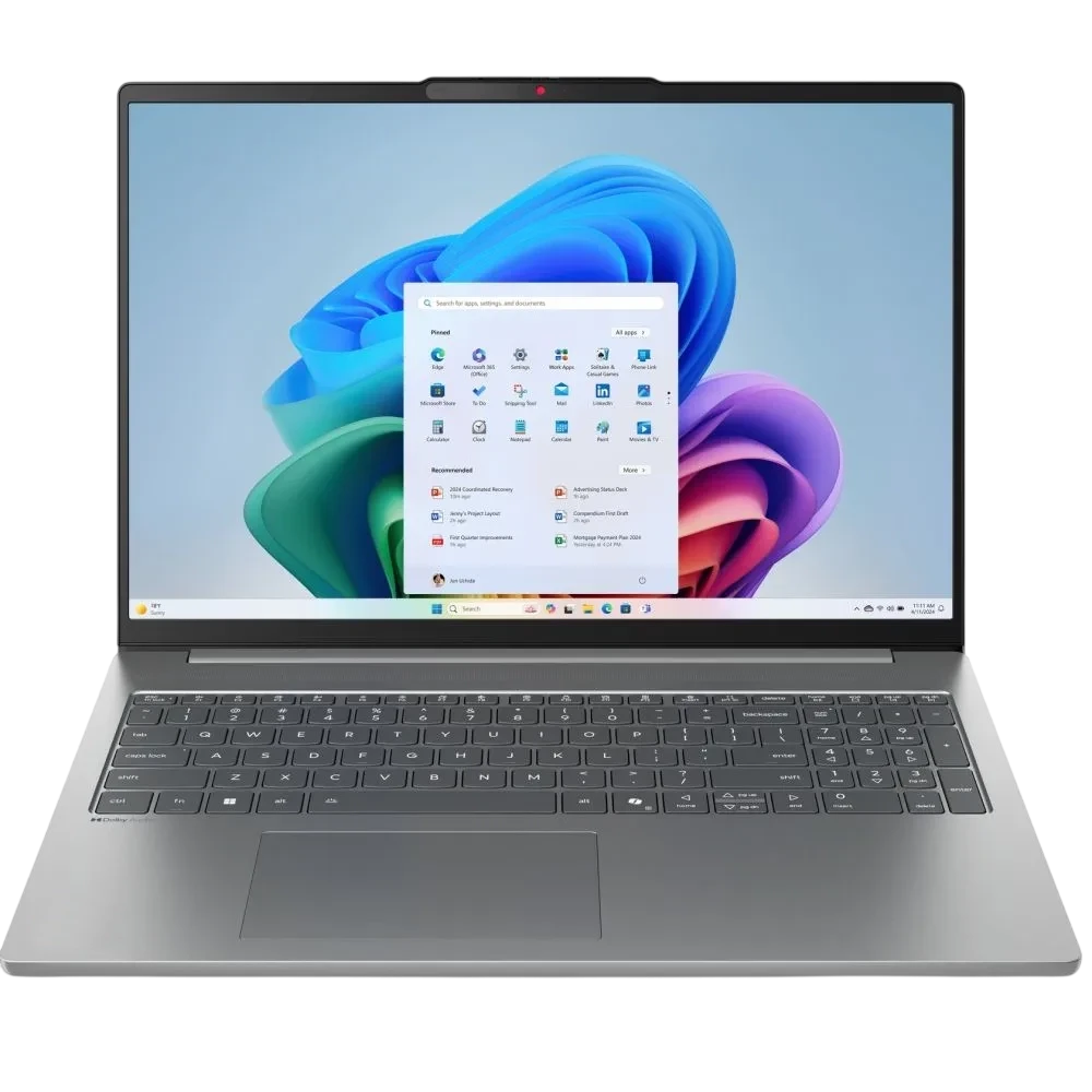 Lenovo IdeaPad Slim 5 16AHP10 [83HW000HRK] Grey 16" {OLED Ryzen 7 8845HS(3.8Ghz)/16Gb/512GB SSD/DOS}