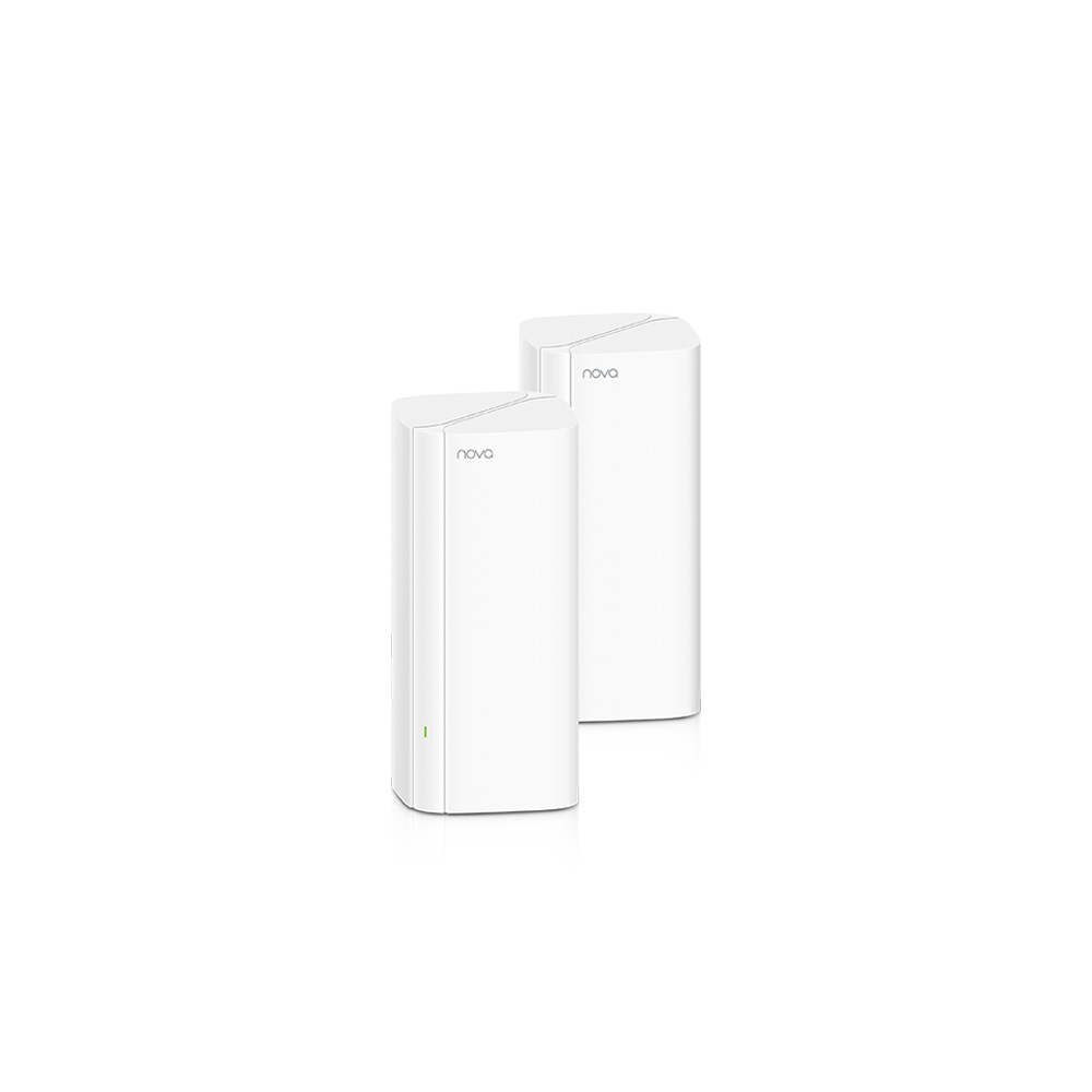 TENDA EX12(2-pack) Mesh Wi-Fi 6 система AX3000, до 574 Мбит/с на 2,4 ГГц + до 2402 Мбит/с на 5 ГГц, LAN 2x 1Гбит/с, WAN 1x1 Гбит/с, 4x3 dBi внутренние антенны