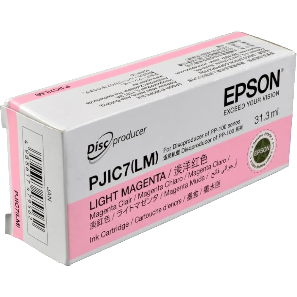 Картридж/ EPSON C13S020690 PJIC7 Light Magenta Discproducer Ink PP-100