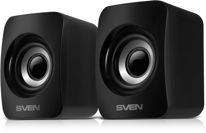 SVEN 130, черный (6 Вт, питание USB)