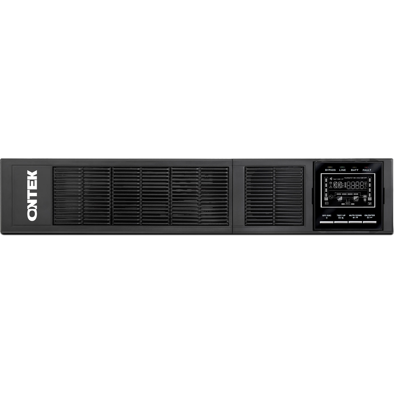 ИБП ONTEK SM RT 6, 6 кВА/6 кВт (PF=1), 1ф/1ф, без АКБ  {6000ВА/6000Вт}
