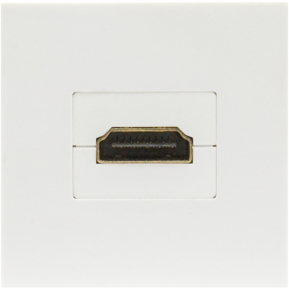 Donel Розетка HDMI, 2мод., бел. (45х45мм), серия (тип) DEC