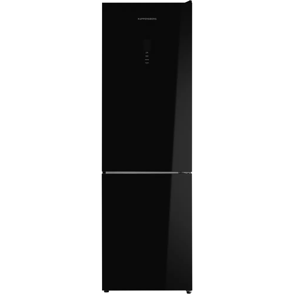 Холодильник KUPPERSBERG/ Холодильник KUPPERSBERG, ВхШхГ 1953х595х635 мм, High-Tech, отдельностоящий, объем 402 л, инверторный компрессор, электронное управление, No Frost, LED дисплей, LED подсветка, супер заморозка, супер охлаждение, зона свежести, энергоэффективность А++, цвет черное стекло