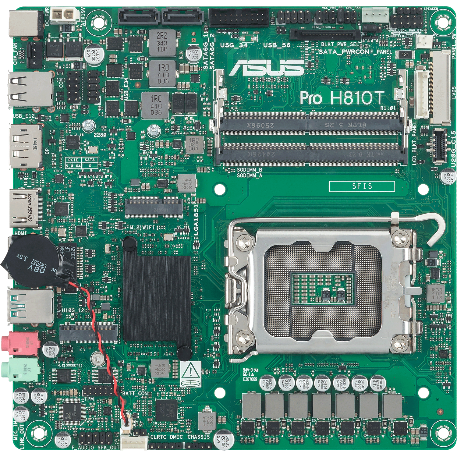 Материнская плата/ PRO H810T-CSM