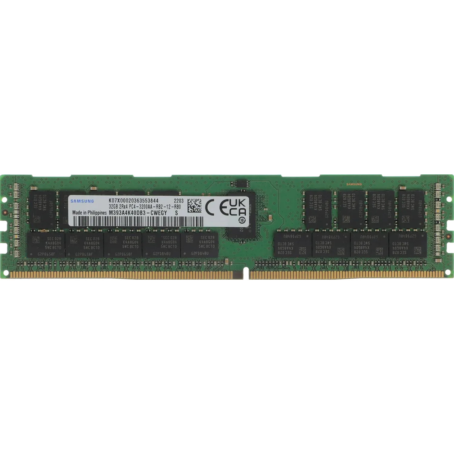 Память оперативная/ Samsung DDR4 32GB  RDIMM 3200 1.2V