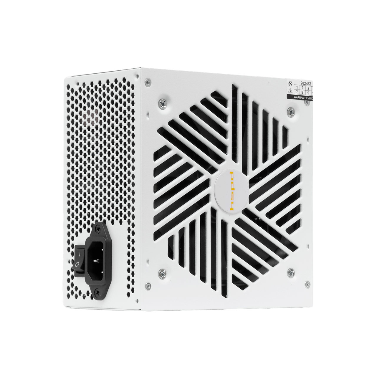 Power Supply HSPD, 850W 80+ Gold (ATX, 3.1, PCIe 5.1, Full modular, 1x24(20+4)pin mesh 550mm, 2xCPU 8(4+4)pin 700mm, 2xPCIe*2 8(6+2)pin 600+150mm, 1x12VHPWR PCIe 5.1 12+4pin 600W 600mm, 3xSATA*3 450+1