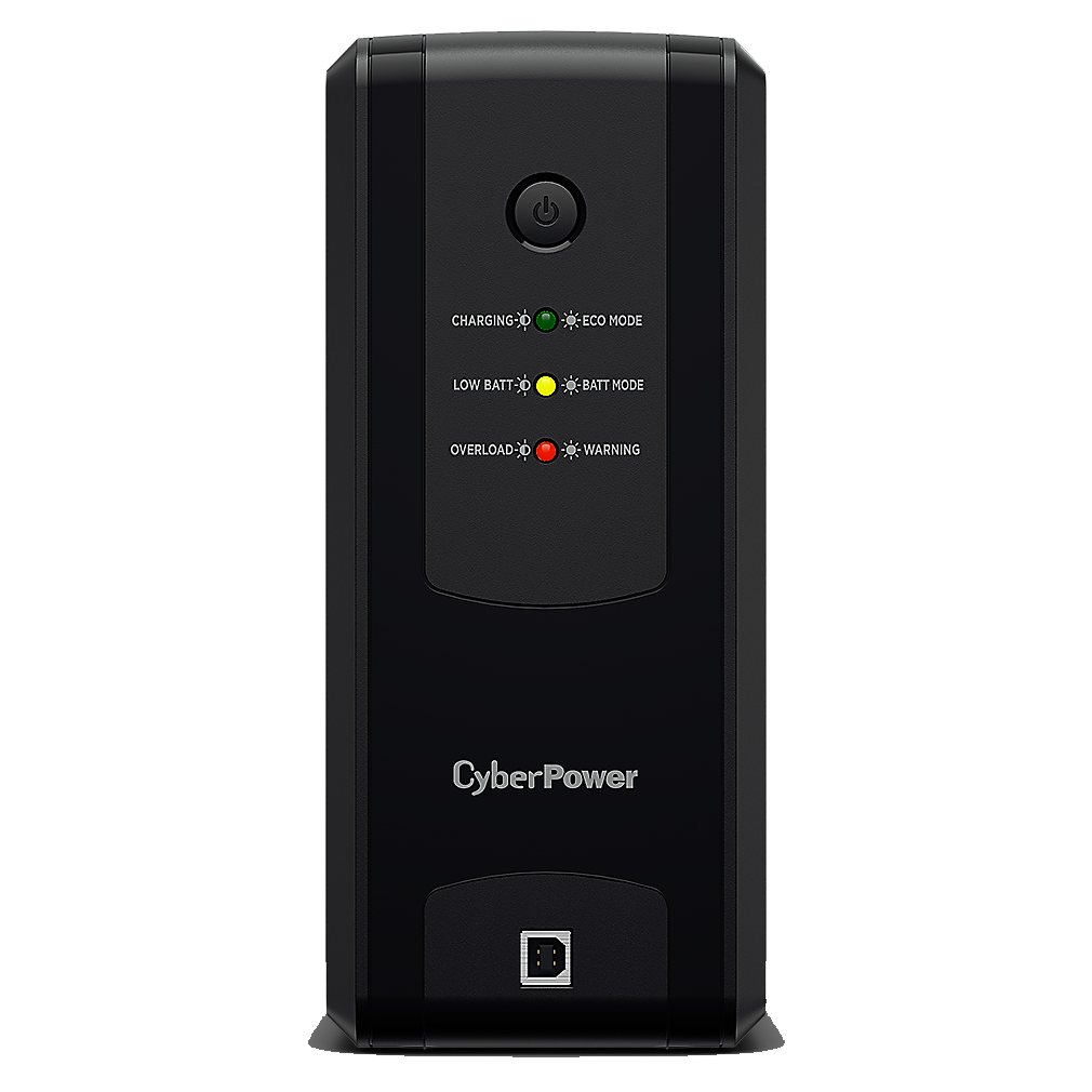 ИБП CyberPower UT1100EG {Line-Interactive, Tower, 1100VA/660W USB/RJ11/45 (4 EURO), 12В/5 Ач х 2}