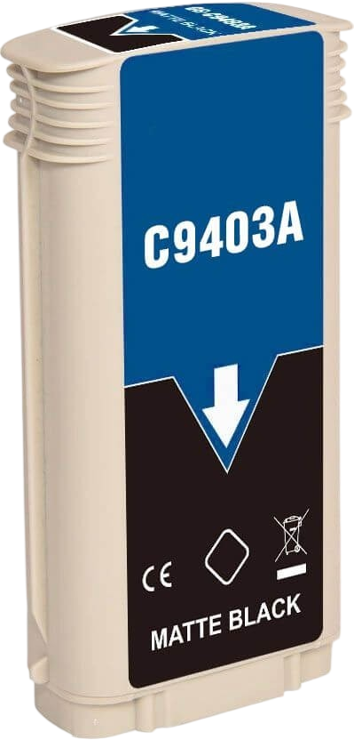 Струйный картридж NV Print 72 (NV-C9403A) Matte Black для HP DesignJet T1100, T1120, T1200, T1300,  T610, T620, T770, T790, T2300, T795 (130 мл)