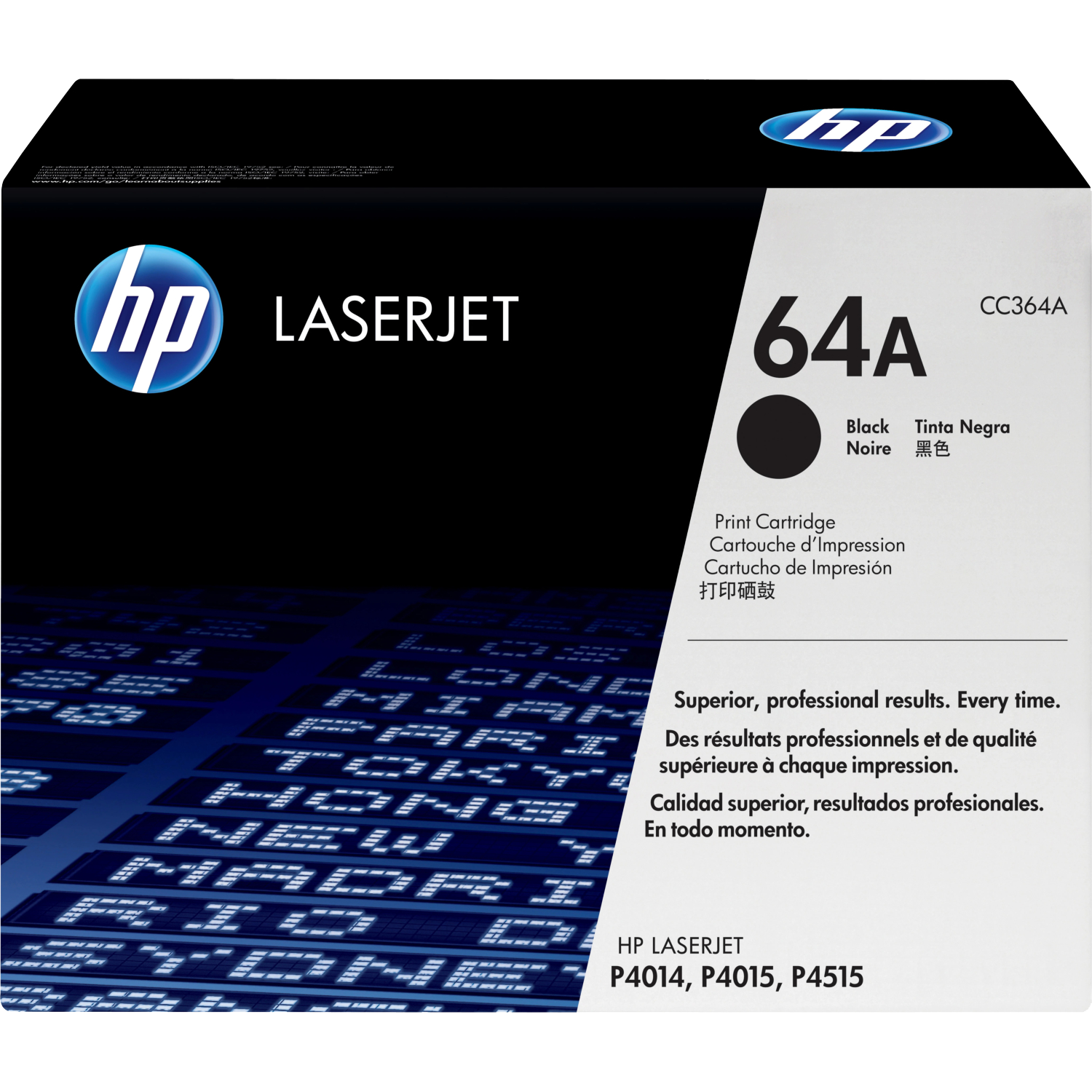 HP CC364A Картридж ,Black{LJ P4014/4015/4515, Black, (10000стр.)}