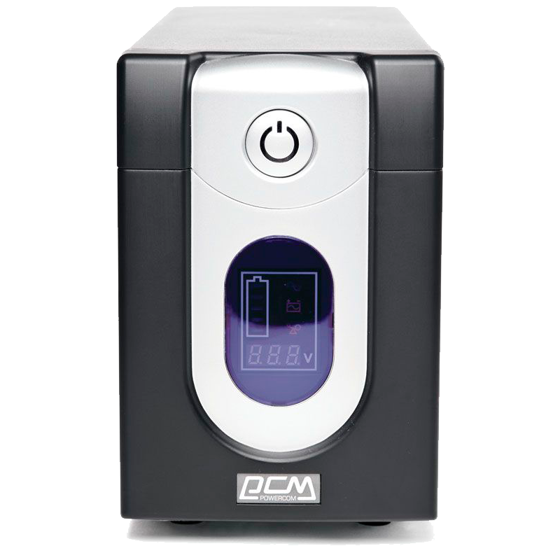 PowerCom Imperial IMD-1500AP ИБП {Line-Interactive, 1500VA / 900W, Tower, 6 xC13: 4  с резервным питанием + 2 с фильтрацией, LCD, USB} (507312)