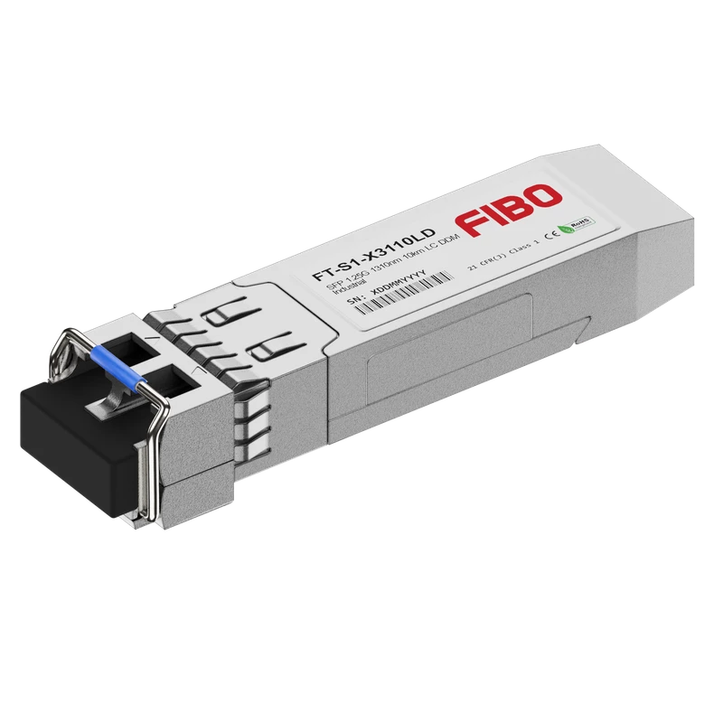 Трансивер/ FIBO FT-S1-X3110LD SFP модуль, 1.25G, 10 км, TX 1310 нм, DDM, LC