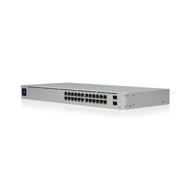 UBIQUITI USW-24 Коммутатор в стойку, 24х 1G RJ45, 2х SFP