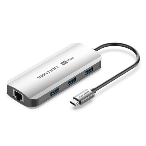 Мультифункциональный хаб Vention USB Type C 6 в 1