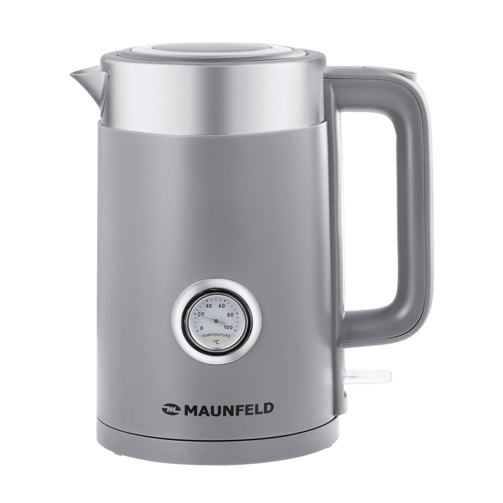 Чайник MAUNFELD/ 1.7 л, 2200 Вт, Серый
