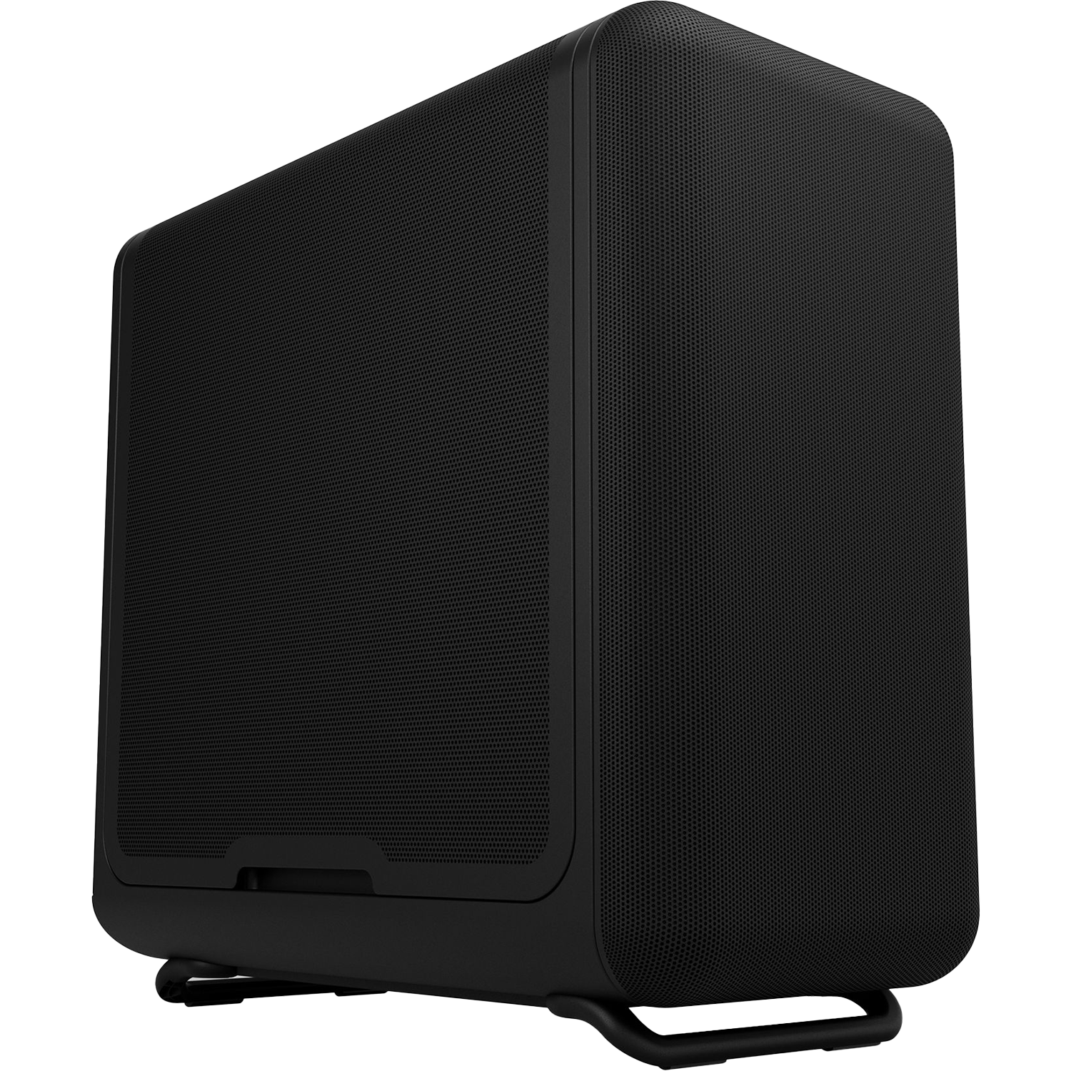 Корпус без блока питания/ Case HYTE X50 Air, Midi-Tower, no fans, 2xUSB-A 3.2, 1xUSB Type-C, E-ATX, ATX, mATX, mITX Pitch Black