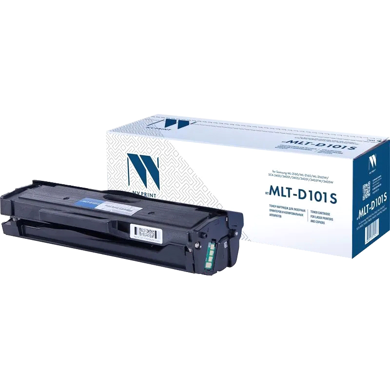 NVPrint MLT-D101S Картридж для Samsung ML-2160/2165/2167/2168/2165W/2168W/SCX-3400/3400F/3405/3405F/3405W/3405FW/3407/SF-760 (1500 стр.)
