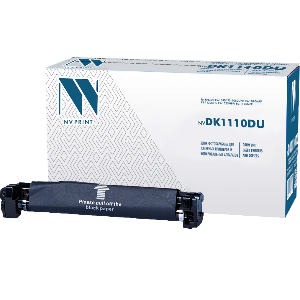 NVPrint DK-1110D Барабан для Kyocera FS-1040/1060DN/1020MFP/1120MFP/1025MFP/1125MFP (100000k)