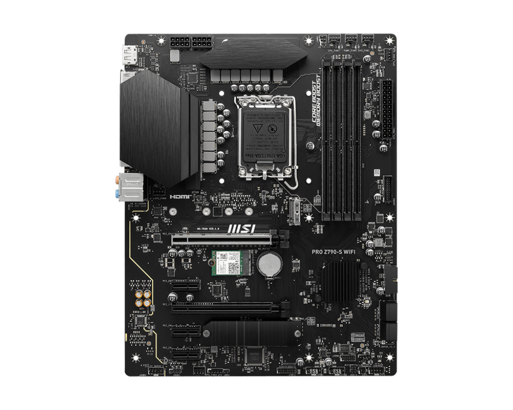 MSI PRO Z790-S WIFI {LGA1700, Z790, 4xDDR5, ATX, HDMI, DP}