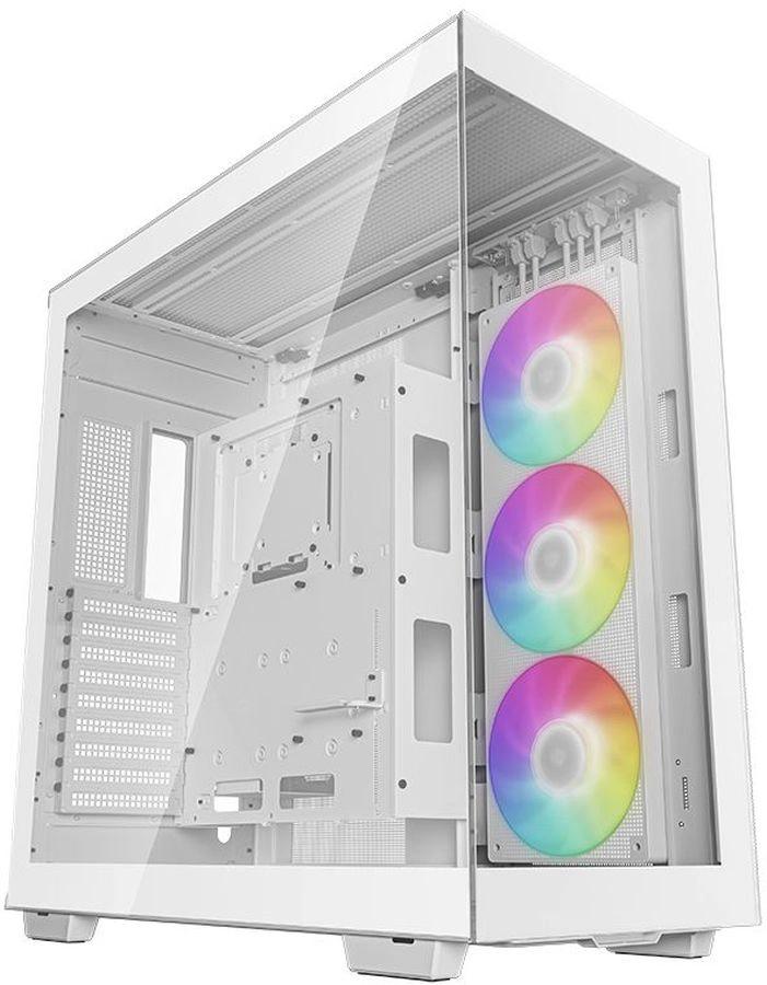 Deepcool CH780 WH белый без БП ATX 2x120mm 1x140mm 2xUSB3.0 audio bott PSU