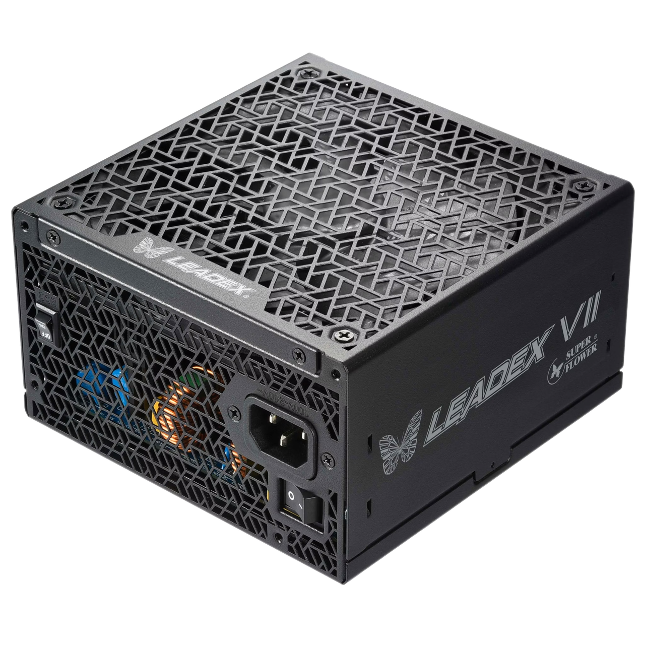 блок питания 1300 Ватт/ Power Supply Super Flower Leadex VII, 1300W, ATX 3.0, 140mm, 12xSATA, 4xPCI-E(6+2), 1x12VHPWR(12+4), APFC, 80+ Gold, Full Modular